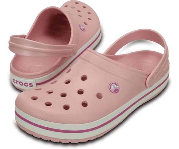 crocs crocband clog rose